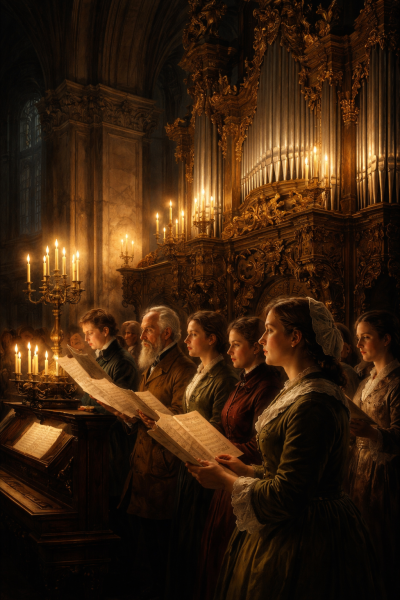 In dulci Jubilo, nun singet BWV 729 (with choir)